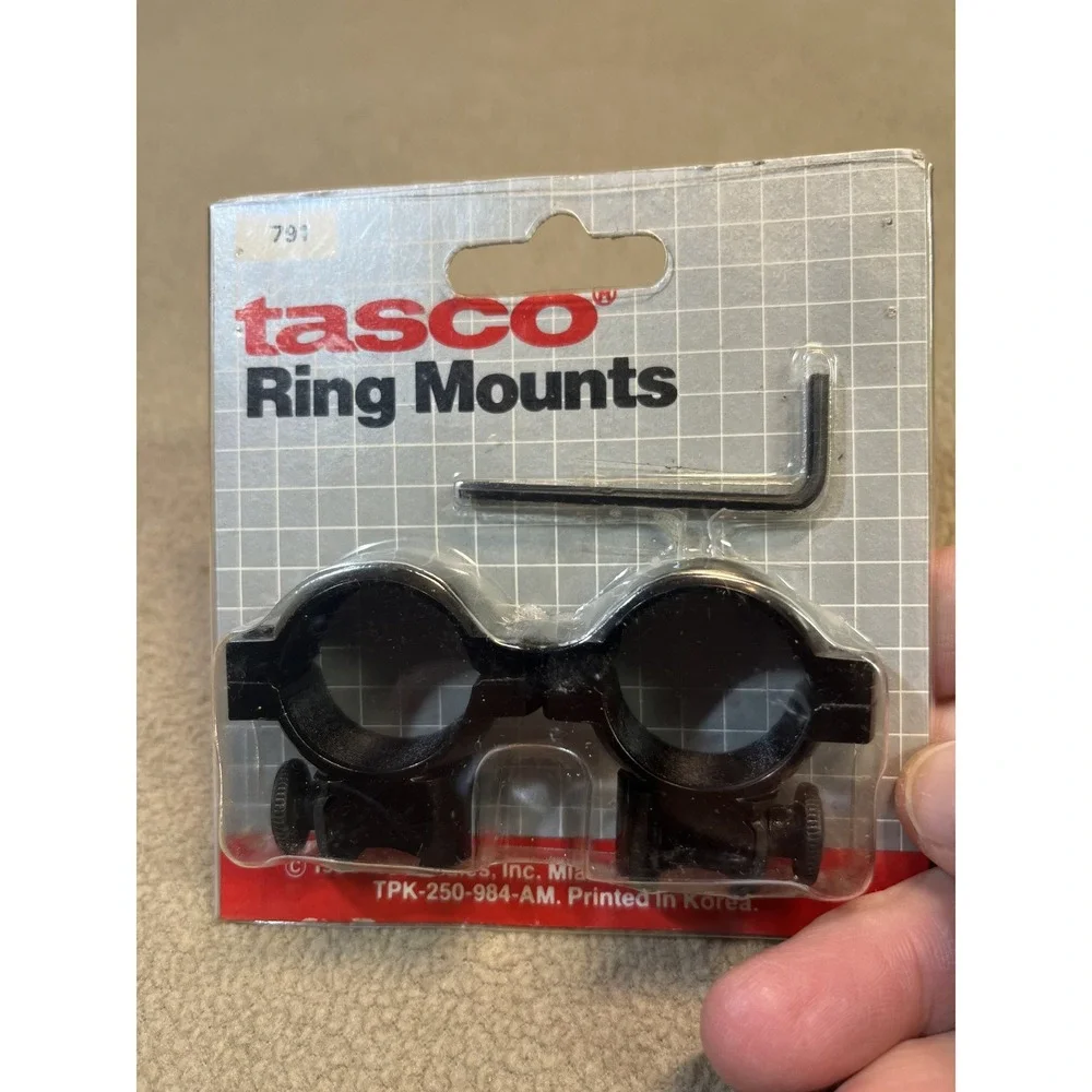 Tasco Ring Mounts 791‎ Scope Mounts with Allen Wrench Vintage